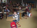Neuer Fußboden in den Klassenräumen